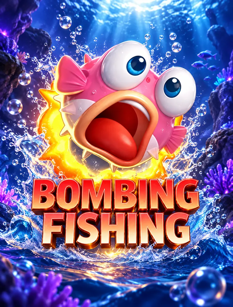 Bombing Fishing ငါးဖမ်းဂိမ်း ရေအောက်မြင်ကွင်း ပုံရိပ်
