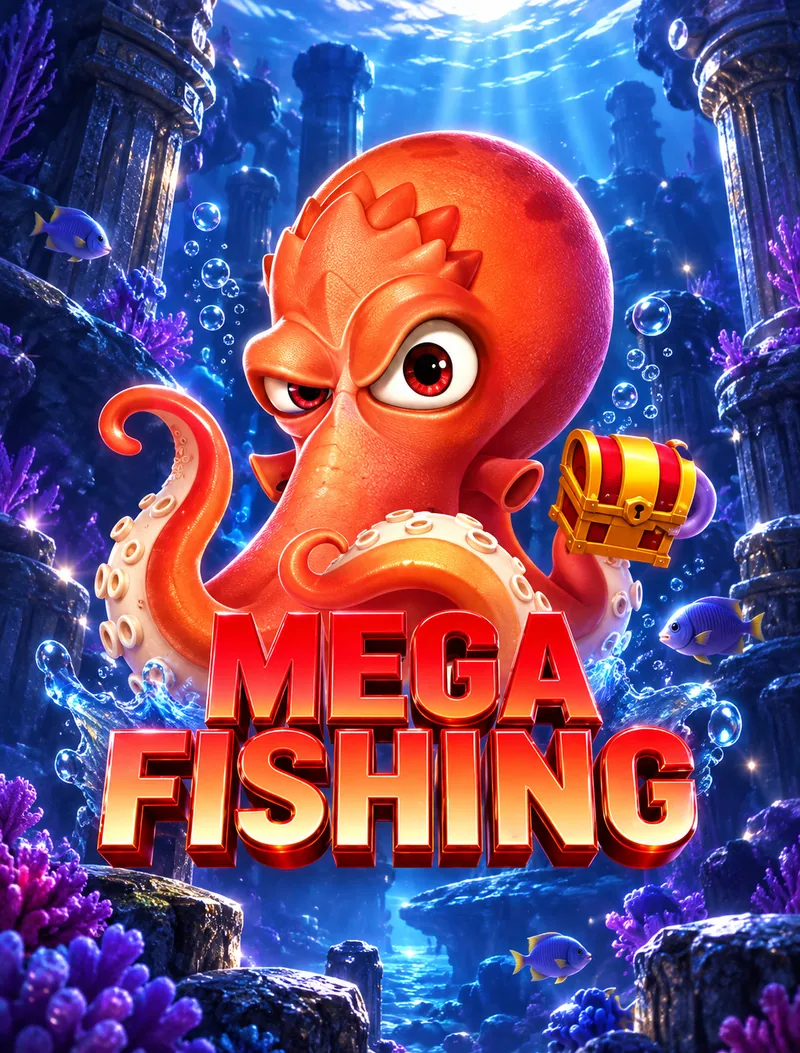 Mega Fishing ငါးဖမ်းဂိမ်း ရေအောက်မြင်ကွင်း ပုံရိပ်