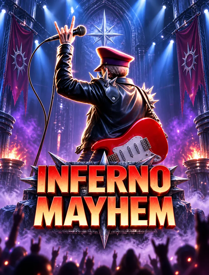 Inferno Mayhem ဂိမ်း ရီလ်မြင်ကွင်း ပုံရိပ်