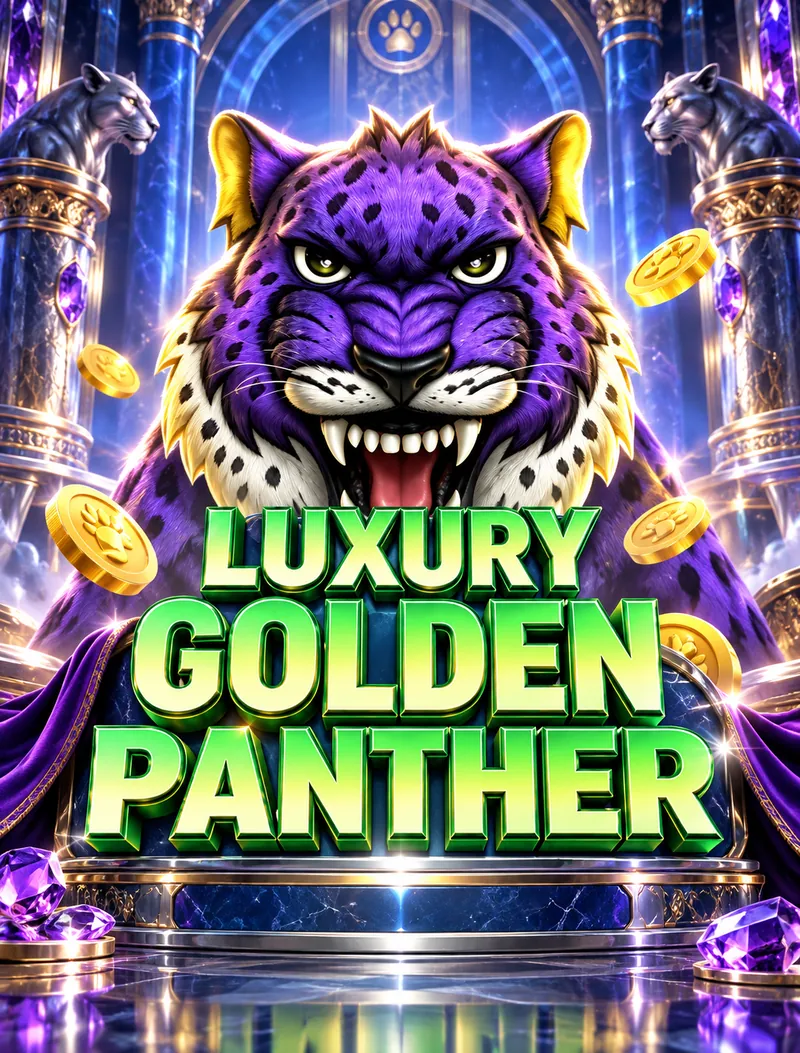 Luxury Golden Panther ဆလော့ဂိမ်း ပုံရိပ်